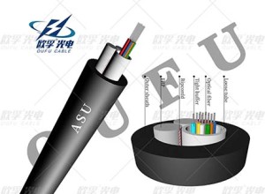 80/120 MINI ADSS 2-12 core optic fiber cable  ASU mini Adsys
